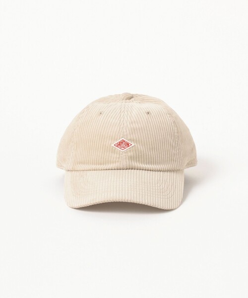 DANTON（ダントン）の「DANTON / CORDUROY 6PANEL CAP（キャップ・レディース・ホワイト/ブラック・ONE SIZE）」の3枚目の写真