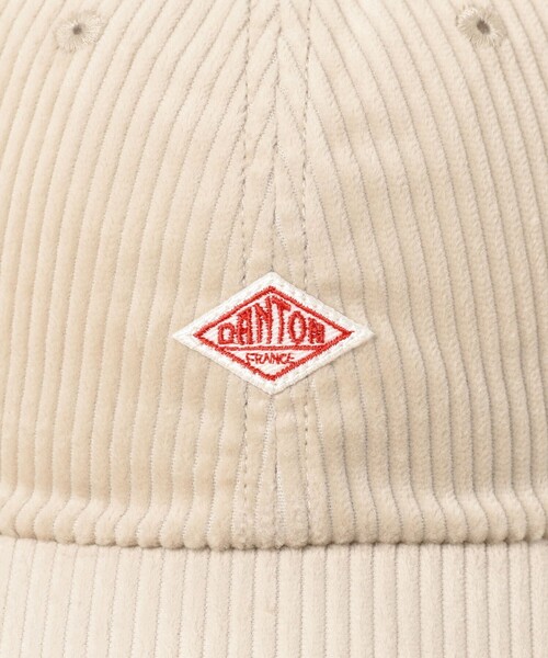 DANTON（ダントン）の「DANTON / CORDUROY 6PANEL CAP（キャップ・レディース・ホワイト/ブラック・ONE SIZE）」の5枚目の写真