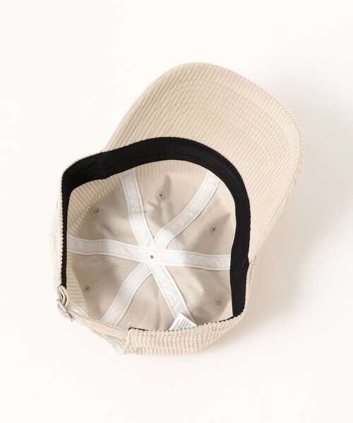 DANTON（ダントン）の「DANTON / CORDUROY 6PANEL CAP（キャップ・レディース・ホワイト/ブラック・ONE SIZE）」の6枚目の写真