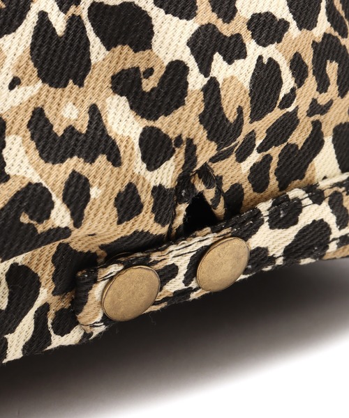 atmos pink（アトモスピンク）の「atmos pink Leopard Hunting Cap / アトモス ピンク レオパード ハンティング キャップ（ハンチング/ベレー帽・レディース・レオパード・FREE）」の4枚目の写真