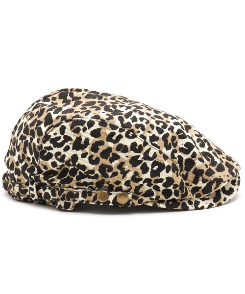 atmos pink（アトモスピンク）の「atmos pink Leopard Hunting Cap / アトモス ピンク レオパード ハンティング キャップ（ハンチング/ベレー帽・レディース・レオパード・FREE）」の8枚目の写真