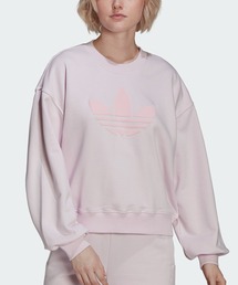 ブランド古着】adidas｜アディダスのスウェット（ピンク/桃色系