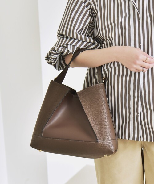 quaranciel（カランシエル）の「quaranciel: 2way コンビ ワンハンドル ショルダー バッグ（ショルダーバッグ・レディース・ブラック/ブラウン/ワイン・ONE SIZE）」の13枚目の写真