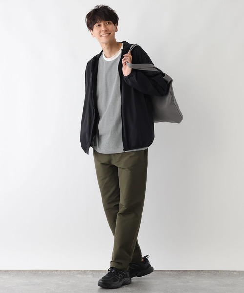 FOUND GOOD（ファウンドグッド）の「ポリテンジクパーカー（パーカー・メンズ・ブラック/ベージュ/グレー系8・M/L/XL）」の5枚目の写真