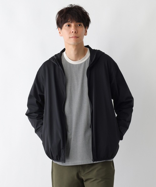 FOUND GOOD（ファウンドグッド）の「ポリテンジクパーカー（パーカー・メンズ・ブラック/ベージュ/グレー系8・M/L/XL）」の6枚目の写真