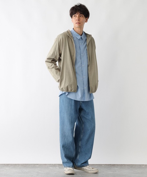 FOUND GOOD（ファウンドグッド）の「ポリテンジクパーカー（パーカー・メンズ・ブラック/ベージュ/グレー系8・M/L/XL）」の12枚目の写真