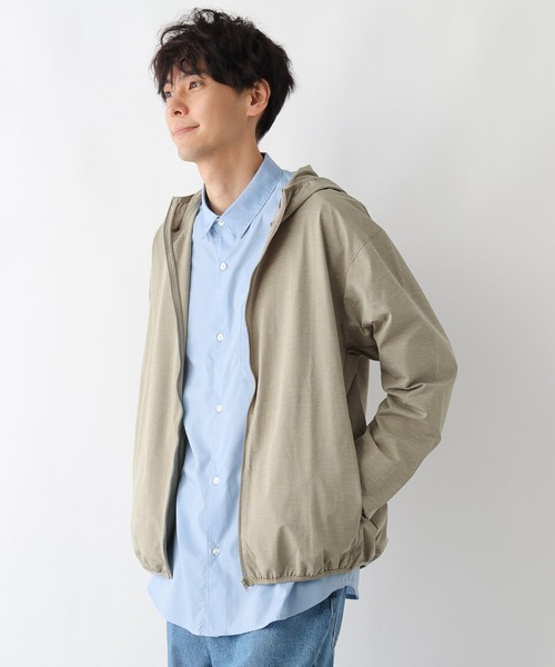 FOUND GOOD（ファウンドグッド）の「ポリテンジクパーカー（パーカー・メンズ・ブラック/ベージュ/グレー系8・M/L/XL）」の15枚目の写真