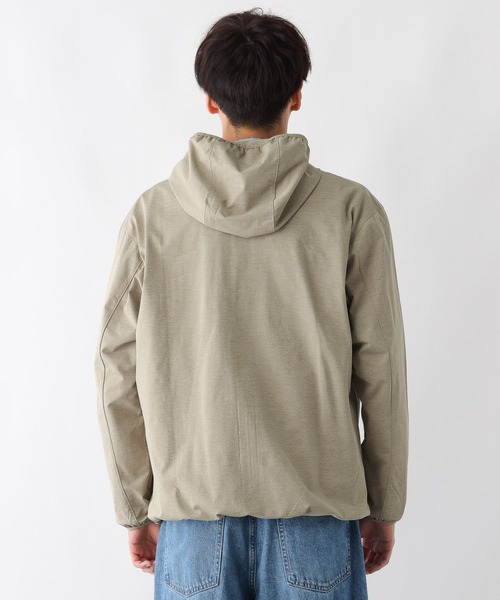 FOUND GOOD（ファウンドグッド）の「ポリテンジクパーカー（パーカー・メンズ・ブラック/ベージュ/グレー系8・M/L/XL）」の18枚目の写真