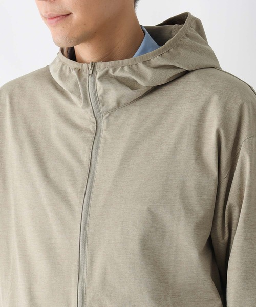 FOUND GOOD（ファウンドグッド）の「ポリテンジクパーカー（パーカー・メンズ・ブラック/ベージュ/グレー系8・M/L/XL）」の19枚目の写真