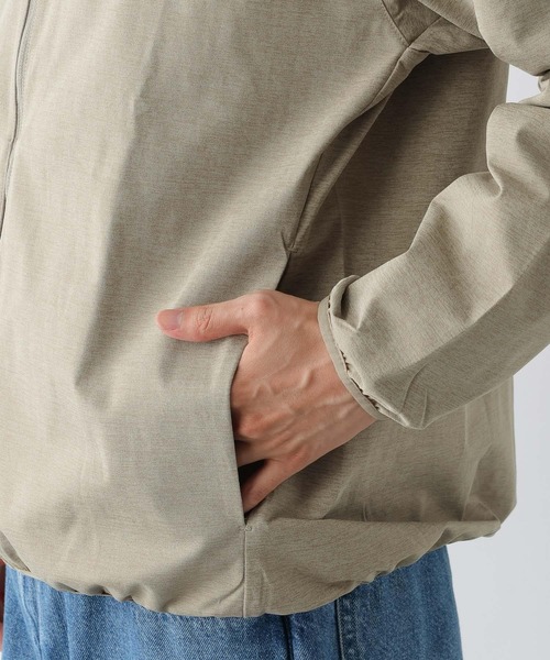 FOUND GOOD（ファウンドグッド）の「ポリテンジクパーカー（パーカー・メンズ・ブラック/ベージュ/グレー系8・M/L/XL）」の21枚目の写真