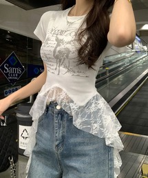 HALEY PESCA/ヘムレース グラフィックTシャツ