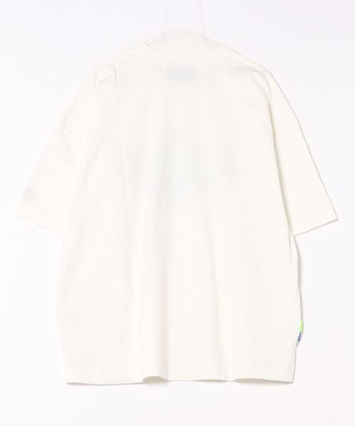 GEORGE'S（ジョージズ）の「ランプグラフィック Tシャツ（Tシャツ/カットソー・メンズ・ホワイト×パープル/ホワイト×イエロー・LARGE/MEDIUM）」の3枚目の写真