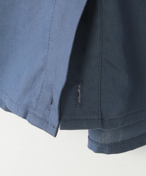 ikka（イッカ）の「【親子コーデ】マルチWAYバンドカラーシャツ（110~160cm）（シャツ/ブラウス・キッズ・オフホワイト/ブルー・L/S/M/XL/XS）」の13枚目の写真