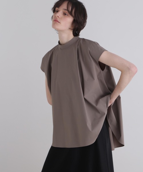 新品タグ付き　LE PHIL ソロテックスコンビブラウス　ノースリーブ　日本製 SOLOTEXノースリーブブラウス | LE PHIL（ル フィル） ｜【公式