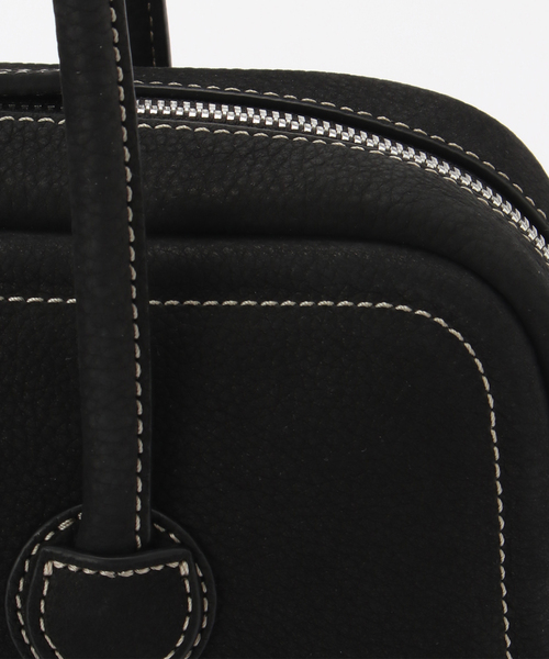 MARGE SHERWOOD(マージシャーウッド)の「【Geek Office / ギークオフィス】MARGESHERWOOD / SOFT BAGUETTE BAG(ハンドバッグ・レディース・チョコ/ブラウン/ネイビー/ピンク/ブラック/グリーン・FREE)」の15枚目の写真