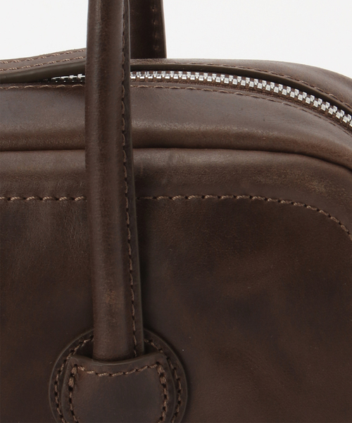 MARGE SHERWOOD(マージシャーウッド)の「【Geek Office / ギークオフィス】MARGESHERWOOD / SOFT BAGUETTE BAG(ハンドバッグ・レディース・チョコ/ブラウン/ネイビー/ピンク/ブラック/グリーン・FREE)」の17枚目の写真