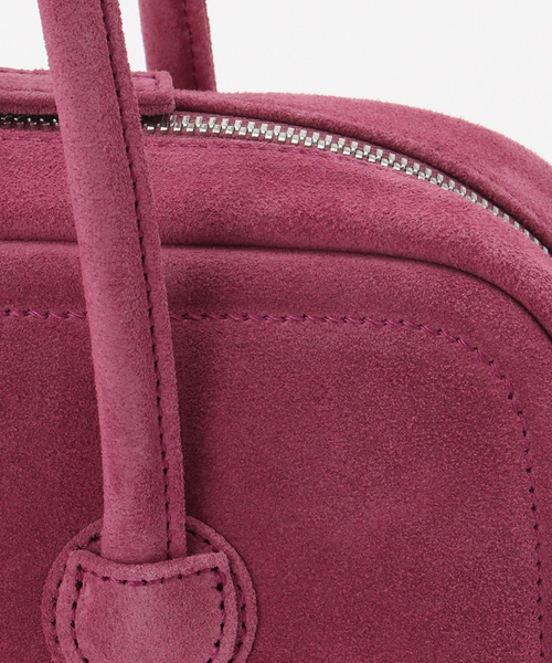 MARGE SHERWOOD(マージシャーウッド)の「【Geek Office / ギークオフィス】MARGESHERWOOD / SOFT BAGUETTE BAG(ハンドバッグ・レディース・チョコ/ブラウン/ネイビー/ピンク/ブラック/グリーン・FREE)」の21枚目の写真