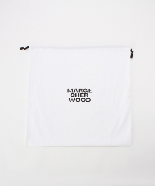 MARGE SHERWOOD(マージシャーウッド)の「【Geek Office / ギークオフィス】MARGESHERWOOD / SOFT BAGUETTE BAG(ハンドバッグ・レディース・チョコ/ブラウン/ネイビー/ピンク/ブラック/グリーン・FREE)」の22枚目の写真