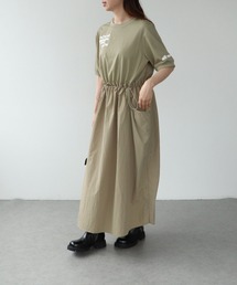 Cepica（セピカ）の「布帛切替ロゴカットワンピース（ワンピース）」