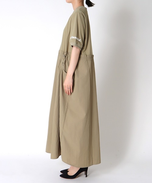 Cepica（セピカ）の「布帛切替ロゴカットワンピース（ワンピース・レディース・ベージュ/チャコールグレー・FREE）」の16枚目の写真