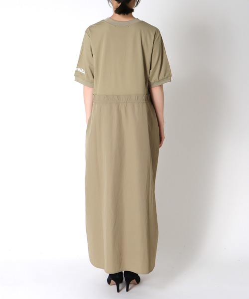 Cepica（セピカ）の「布帛切替ロゴカットワンピース（ワンピース・レディース・ベージュ/チャコールグレー・FREE）」の17枚目の写真