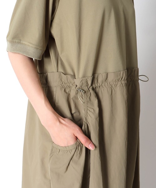 Cepica（セピカ）の「布帛切替ロゴカットワンピース（ワンピース・レディース・ベージュ/チャコールグレー・FREE）」の20枚目の写真