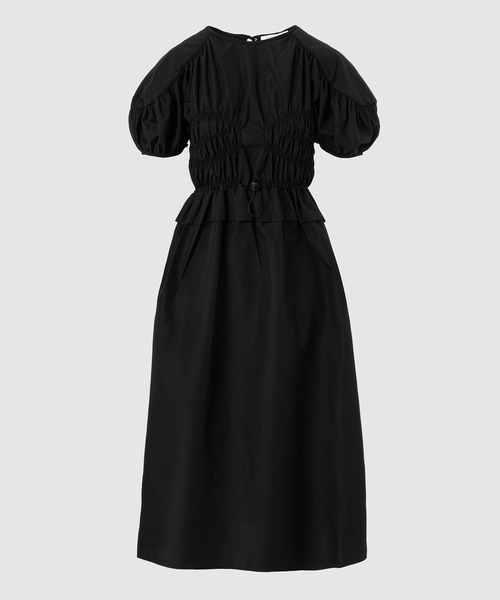 美品 Cecilie Bahnsen（セシリー・バンセン）ブラック ワンピース セシリー バンセン/ワンピース/黒×イエロー×カーキ/サイズ：6