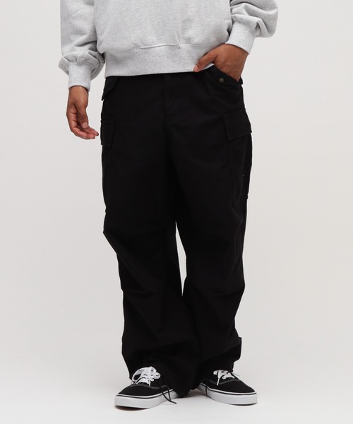 AVIREX（アヴィレックス）の「N/C M-65 FATIGUE PANTS / ナイロンコットン M-65 ファティーグパンツ / AVIREX / アヴィレックス（カーゴパンツ・メンズ・ブラック/オリーブ/オレンジ/グリーン系カモフラージュ・SMALL/MEDIUM/LARGE/X-LARGE/XX-LARGE）」の2枚目の写真