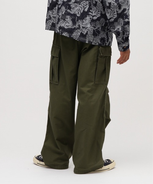 AVIREX（アヴィレックス）の「N/C M-65 FATIGUE PANTS / ナイロンコットン M-65 ファティーグパンツ / AVIREX / アヴィレックス（カーゴパンツ・メンズ・ブラック/オリーブ/オレンジ/グリーン系カモフラージュ・SMALL/MEDIUM/LARGE/X-LARGE/XX-LARGE）」の8枚目の写真