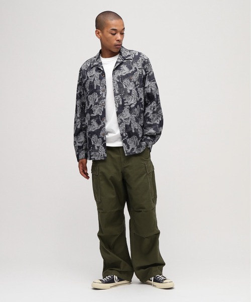 AVIREX（アヴィレックス）の「N/C M-65 FATIGUE PANTS / ナイロンコットン M-65 ファティーグパンツ / AVIREX / アヴィレックス（カーゴパンツ・メンズ・ブラック/オリーブ/オレンジ/グリーン系カモフラージュ・SMALL/MEDIUM/LARGE/X-LARGE/XX-LARGE）」の9枚目の写真