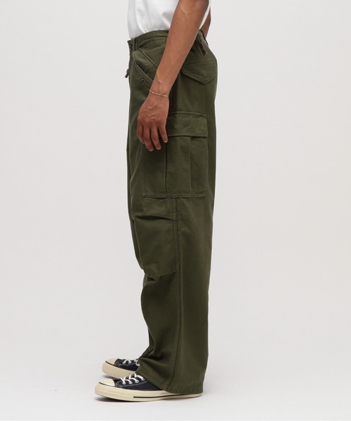 AVIREX（アヴィレックス）の「N/C M-65 FATIGUE PANTS / ナイロンコットン M-65 ファティーグパンツ / AVIREX / アヴィレックス（カーゴパンツ・メンズ・ブラック/オリーブ/オレンジ/グリーン系カモフラージュ・SMALL/MEDIUM/LARGE/X-LARGE/XX-LARGE）」の11枚目の写真