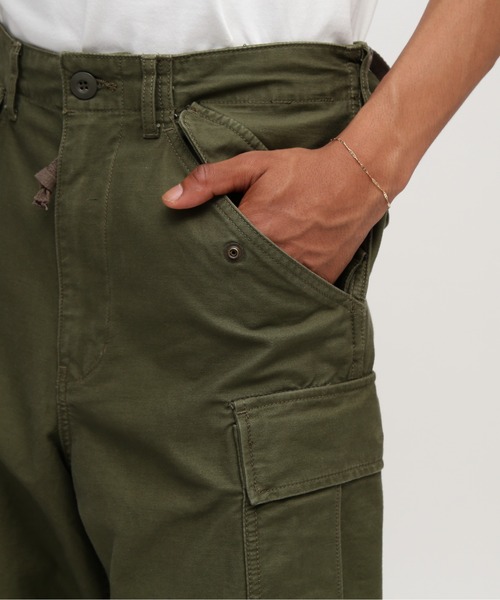 AVIREX（アヴィレックス）の「N/C M-65 FATIGUE PANTS / ナイロンコットン M-65 ファティーグパンツ / AVIREX / アヴィレックス（カーゴパンツ・メンズ・ブラック/オリーブ/オレンジ/グリーン系カモフラージュ・SMALL/MEDIUM/LARGE/X-LARGE/XX-LARGE）」の13枚目の写真