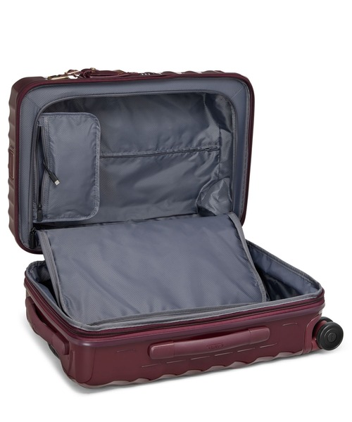 TUMI（トゥミ）の「19 DEGREE インターナショナル・エクスパンダブル・4ウィール・キャリーオン スーツケース（機内持ち込みサイズ） 1泊～3泊程度（スーツケース/キャリーバッグ・レディース・ワイン・FREE）」の4枚目の写真