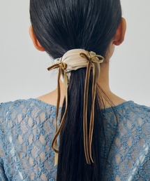 GOLDY(ゴールディ)の【GOLDY】ミニリボンベロア ポニーフック 6250902(バレッタ/ヘアクリップ)