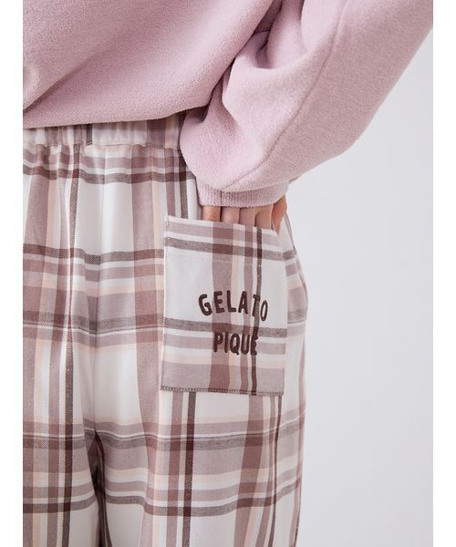 gelato pique（ジェラートピケ）の「トレンドチェック柄ロング
