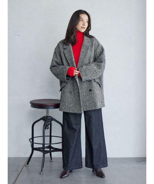 LAGUNAMOON(ラグナムーン)の「ベルテッドルーズワイドデニムパンツ(デニムパンツ・レディース・ブラック/ブルー・SMALL/MEDIUM)」の18枚目の写真