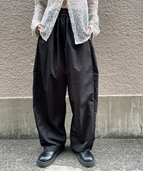パンツ n カーブシルエットナイロンパンツ（その他パンツ）｜AIC
