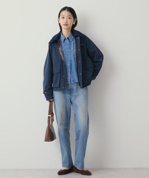 AMERICAN HOLIC(アメリカンホリック)の「ルーズストレートデニム(デニムパンツ・レディース・ワンウォッシュ/ブラック/ライトインディゴブルー/ホワイト・S/L/M/XS)」の20枚目の写真