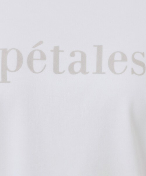 index(インデックス)の「《S-LLサイズ》フロッキーロゴTシャツ【接触冷感/UVケア/洗濯機洗い可】(Tシャツ/カットソー・レディース・オフホワイト/ネイビー/チャコールグレー・42/40/38/36)」の7枚目の写真