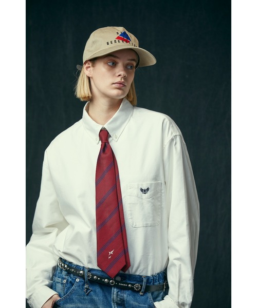 WHIZLIMITED（ウィズリミテッド）の「B.D.SHIRT（シャツ/ブラウス・メンズ・ブルー/ホワイト・MEDIUM/LARGE）」の5枚目の写真