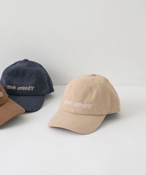 SMELLY（スメリー）の「コーデュロイロゴキャップ（キャップ・レディース・ベージュ/ネイビー/ブラウン・-）」の7枚目の写真