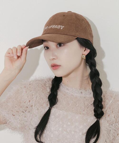 SMELLY（スメリー）の「コーデュロイロゴキャップ（キャップ・レディース・ベージュ/ネイビー/ブラウン・-）」の10枚目の写真