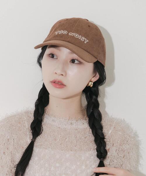 SMELLY（スメリー）の「コーデュロイロゴキャップ（キャップ・レディース・ベージュ/ネイビー/ブラウン・-）」の11枚目の写真