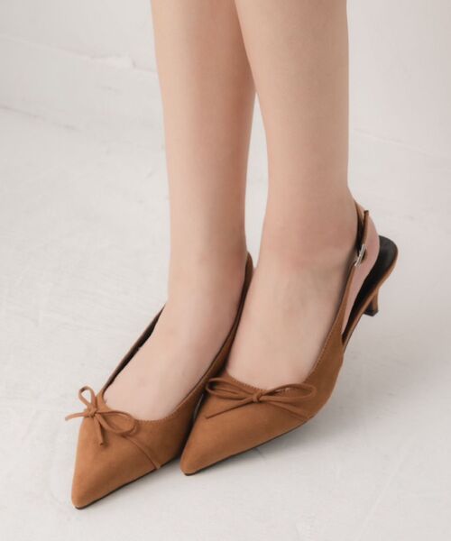 ems excite（エムズエキサイト）の「ポインテッドトゥミュール（その他シューズ・レディース・ブラック/ブラウン/レッド・MEDIUM/LARGE）」の3枚目の写真