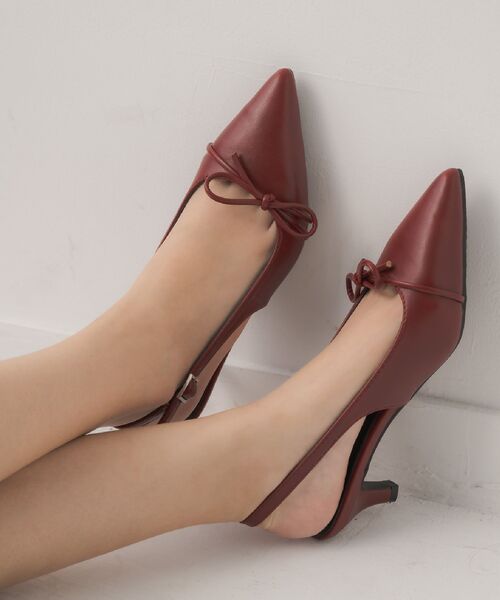 ems excite（エムズエキサイト）の「ポインテッドトゥミュール（その他シューズ・レディース・ブラック/ブラウン/レッド・MEDIUM/LARGE）」の7枚目の写真