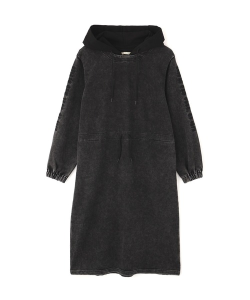AVIREX（アヴィレックス）の「《直営店限定》FADE WASH ONEPIECE/フェイドウォッシュワンピース（ワンピース・レディース・バーガンディー/ベージュ/ブラック・F）」の17枚目の写真