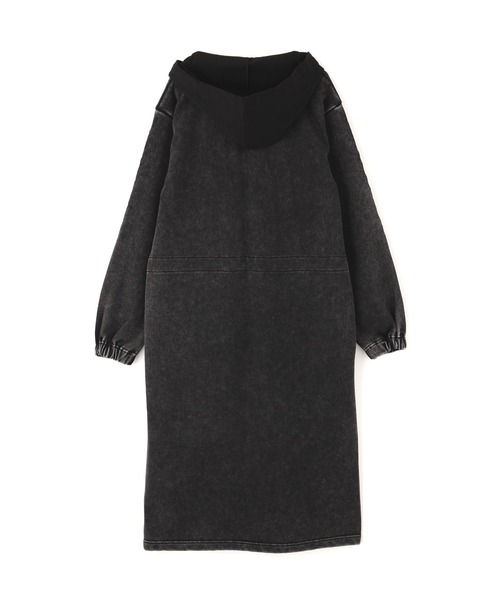 AVIREX（アヴィレックス）の「《直営店限定》FADE WASH ONEPIECE/フェイドウォッシュワンピース（ワンピース・レディース・バーガンディー/ベージュ/ブラック・F）」の18枚目の写真
