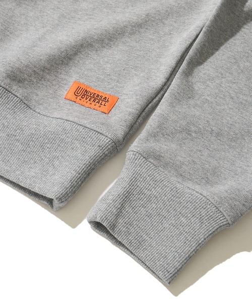 UNIVERSAL OVERALL(ユニバーサルオーバーオール)の「【UNIVERSAL OVERALL】CVC FLEECE GRAPHIC PRINT SWEAT PULLOVER / CVC裏毛 グラフィックプリント スウェットプルオーバー(スウェット・メンズ・グレー/オートミール/ミント・SMALL/MEDIUM/LARGE/X-LARGE)」の13枚目の写真