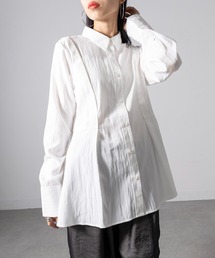 【MAGASIN DE MODE Onjna】ホールドタックマルチウェイシャツ アシンメトリー 3WAY マルチウェイ trc
