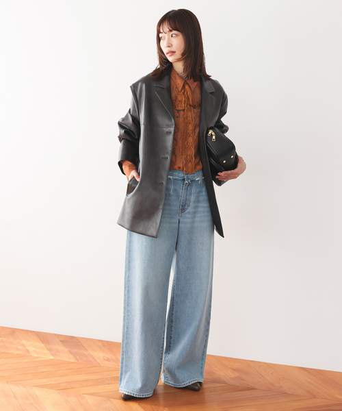 フェイクレザージャケット（その他アウター）｜SLOBE IENA